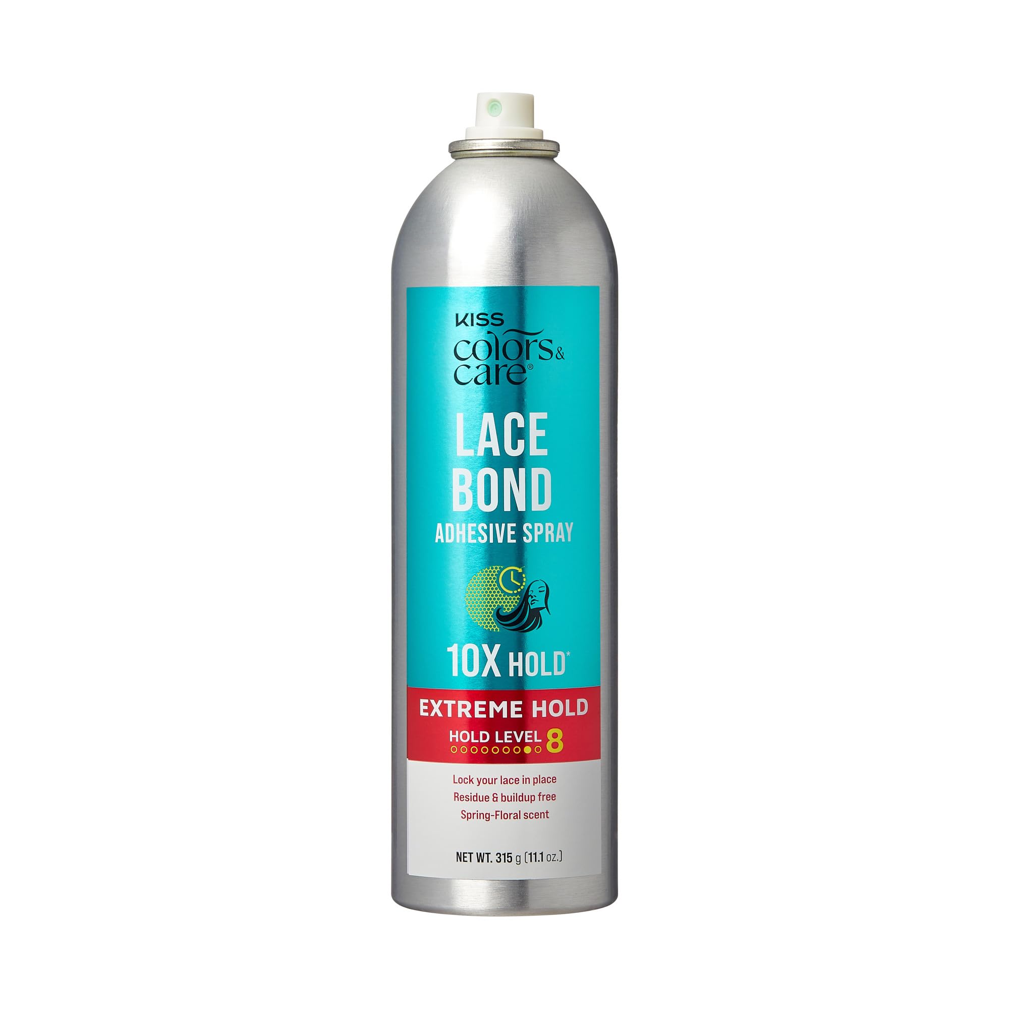 Precise spray nozzle for lace bond adhesive
