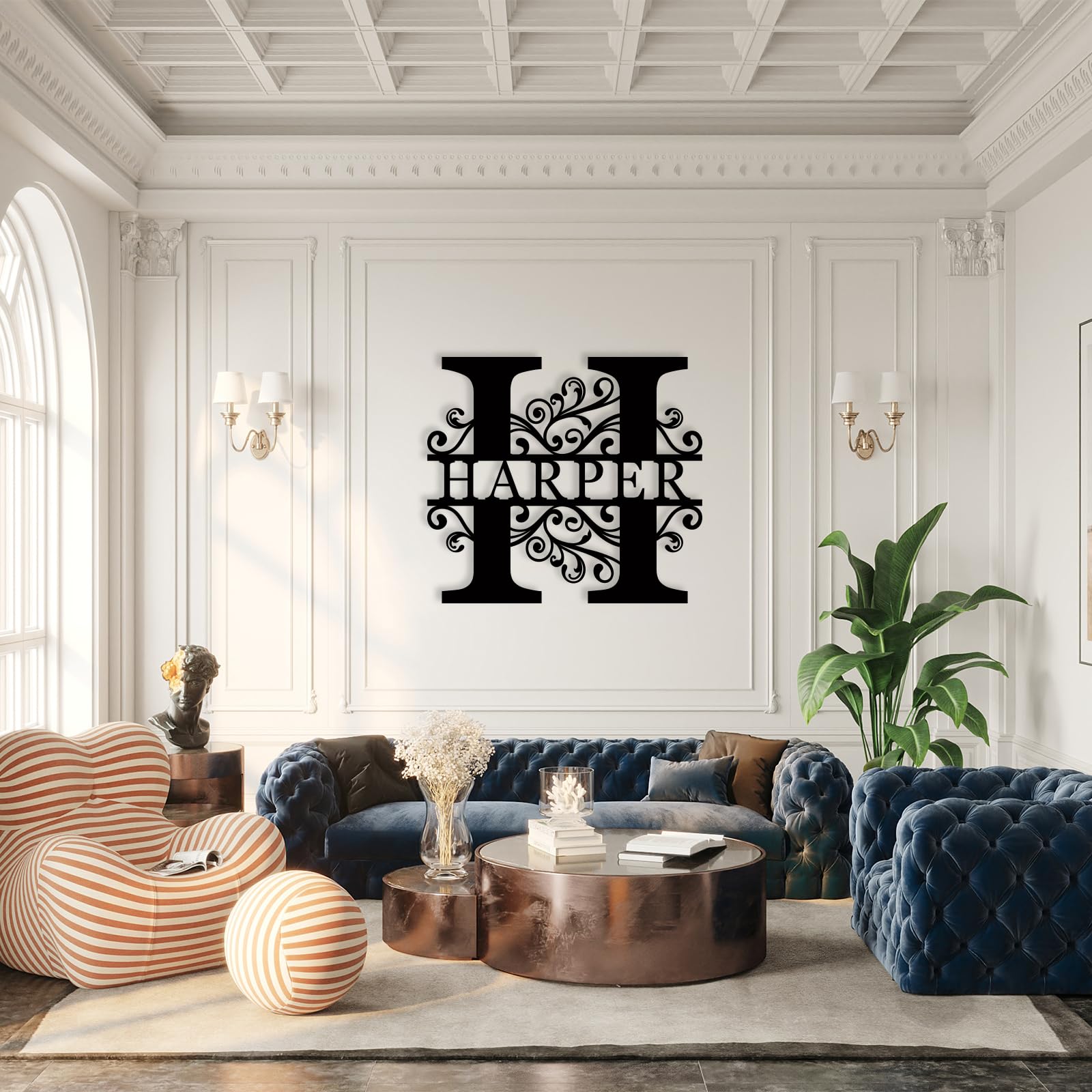 EXUNART X-Large wall mount sign for walls or doors