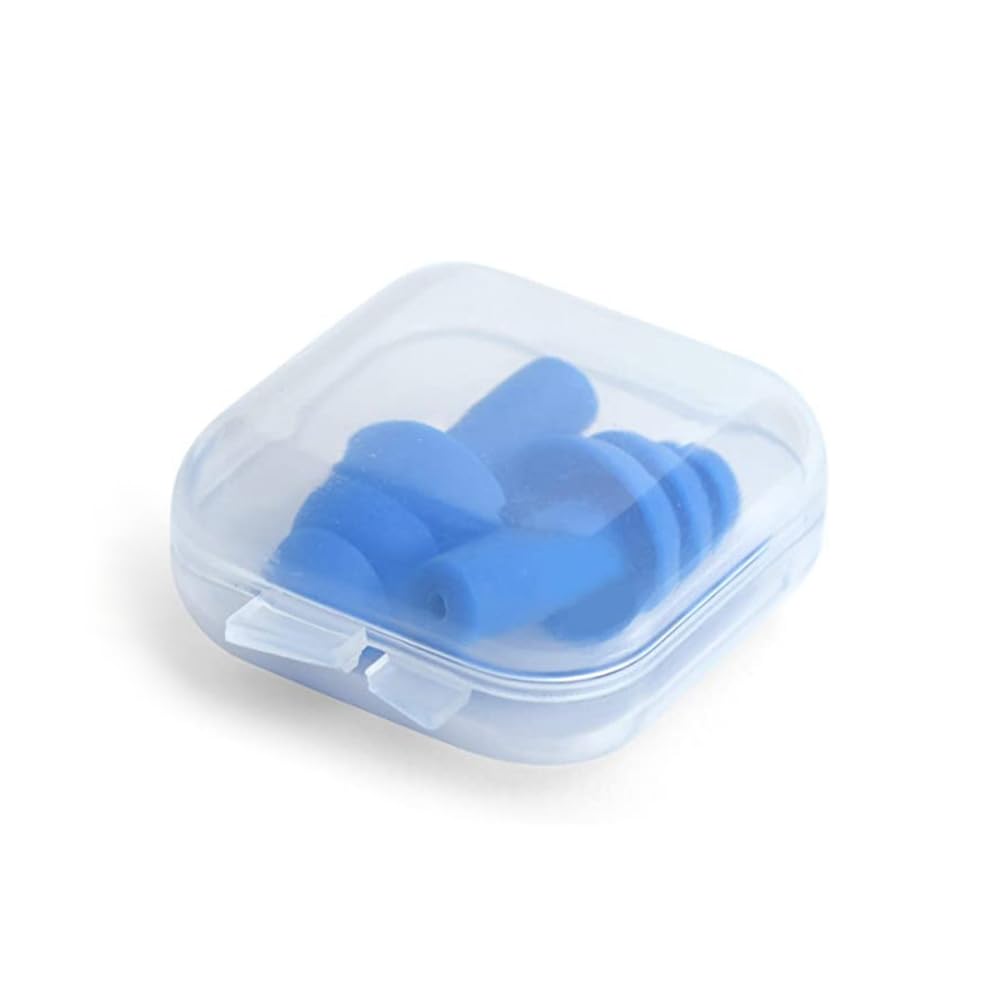 EYAKEG blue silicone earplugs product image