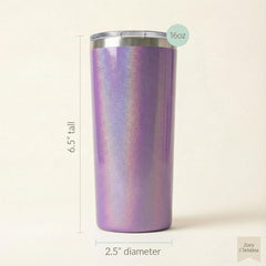 Eye care professional tumbler 0195 with spill resistant lid