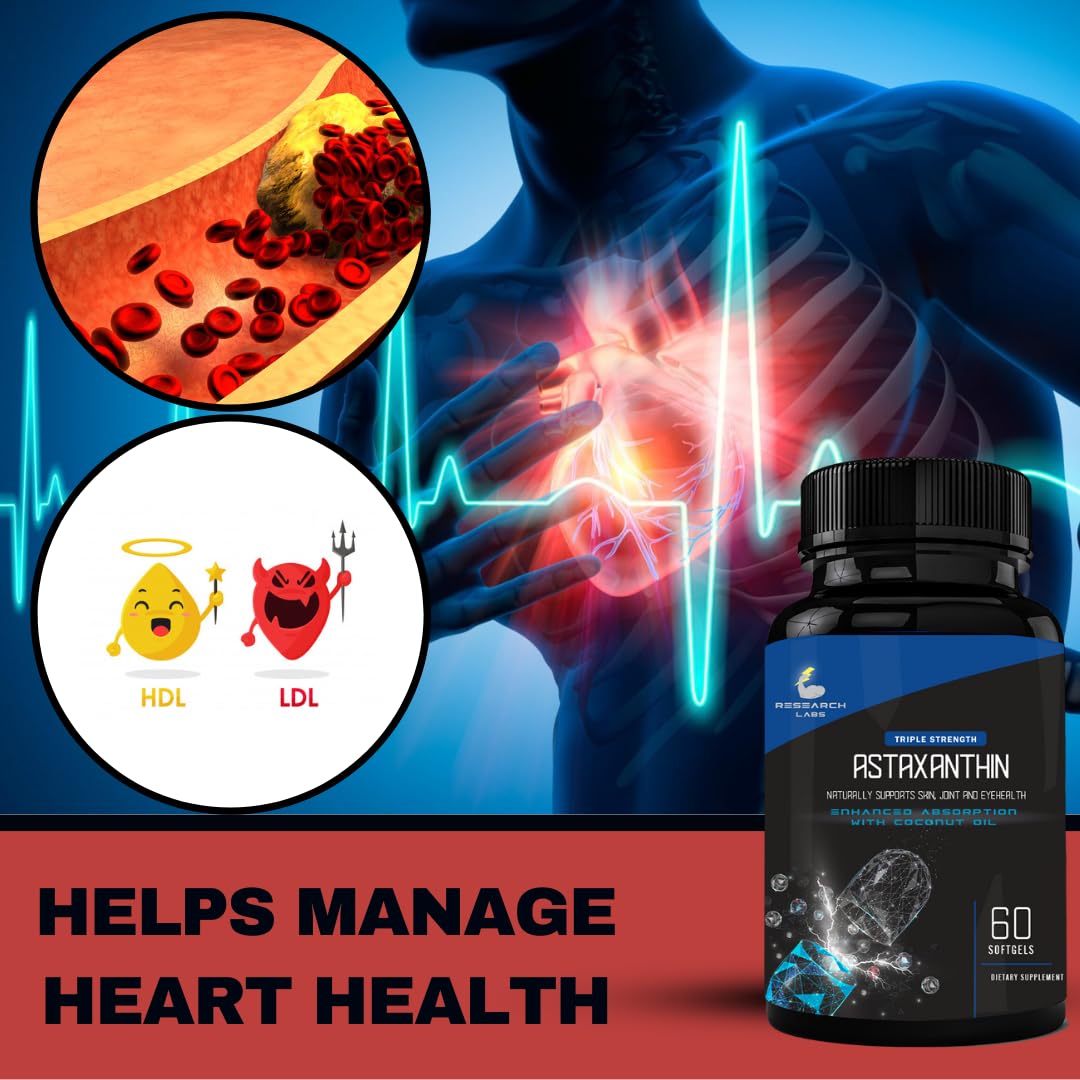 Astaxanthin for eye health and joint support