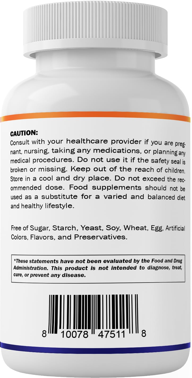 Eye health support supplement product display