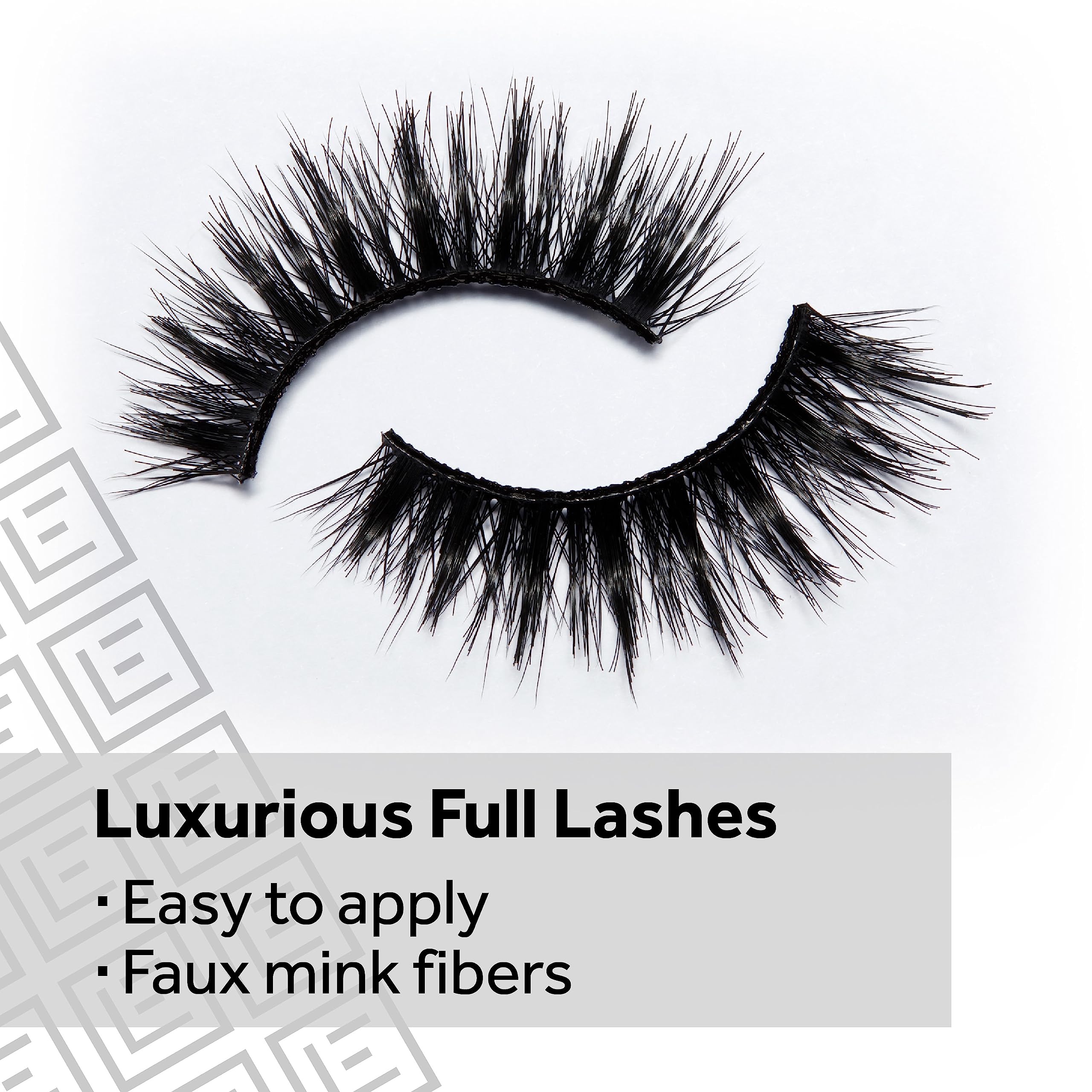 Dramatic length No 126 false lashes close up
