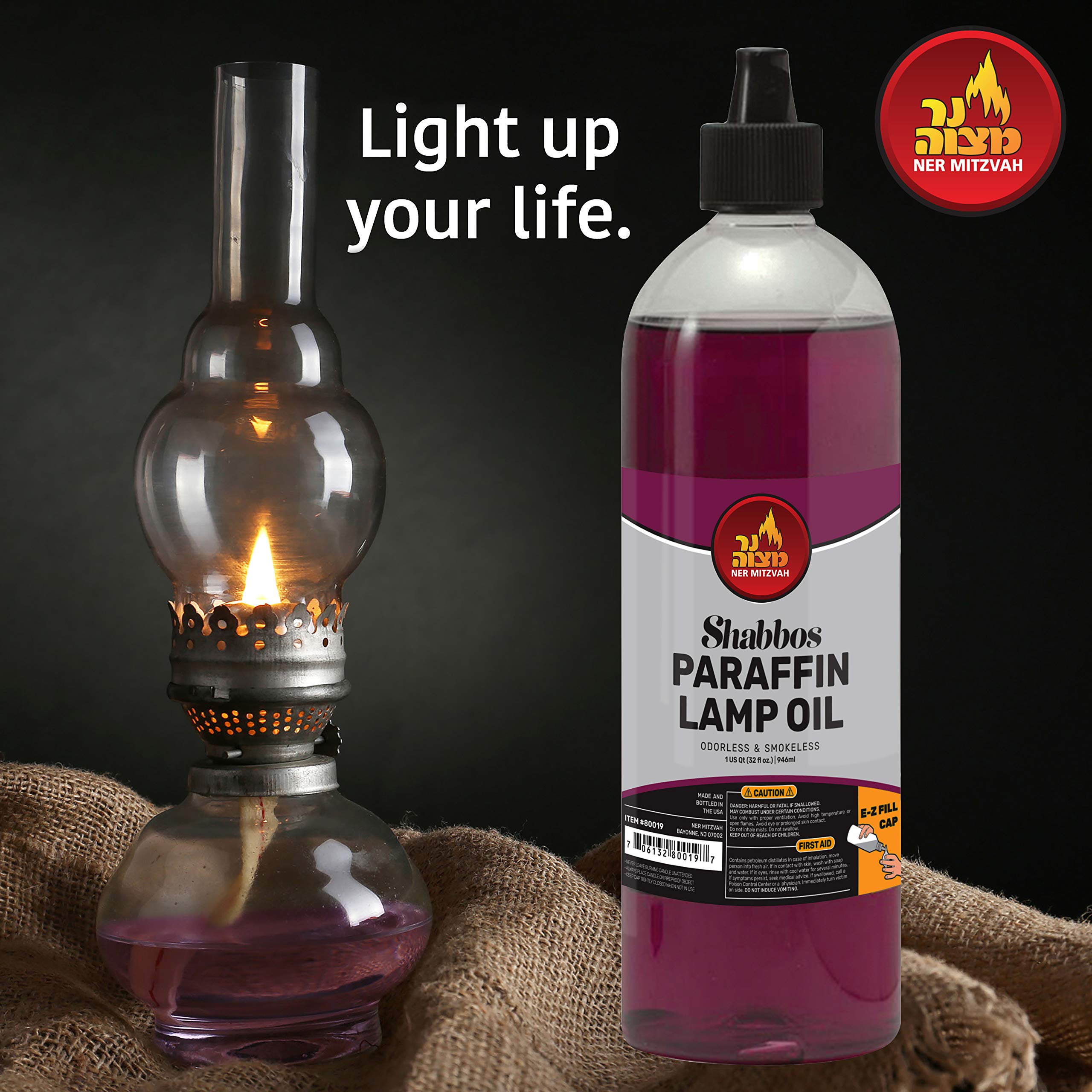 Lamp oil for dining tables and centerpieces