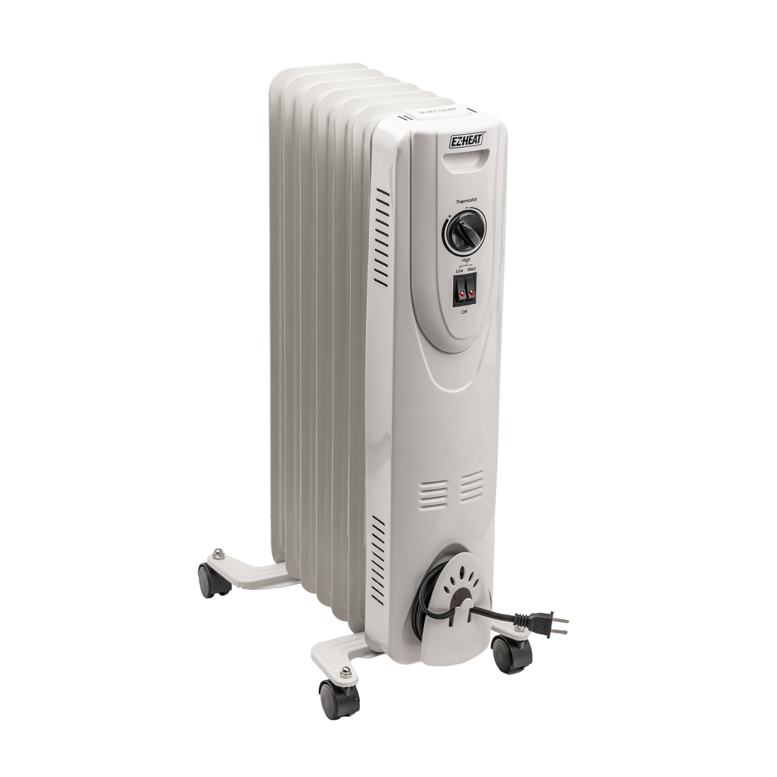Quiet operation oil filled radiator heater MTDR-06WC in office