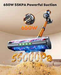 VAC04 55KPa 650W motor for strong suction in home and car