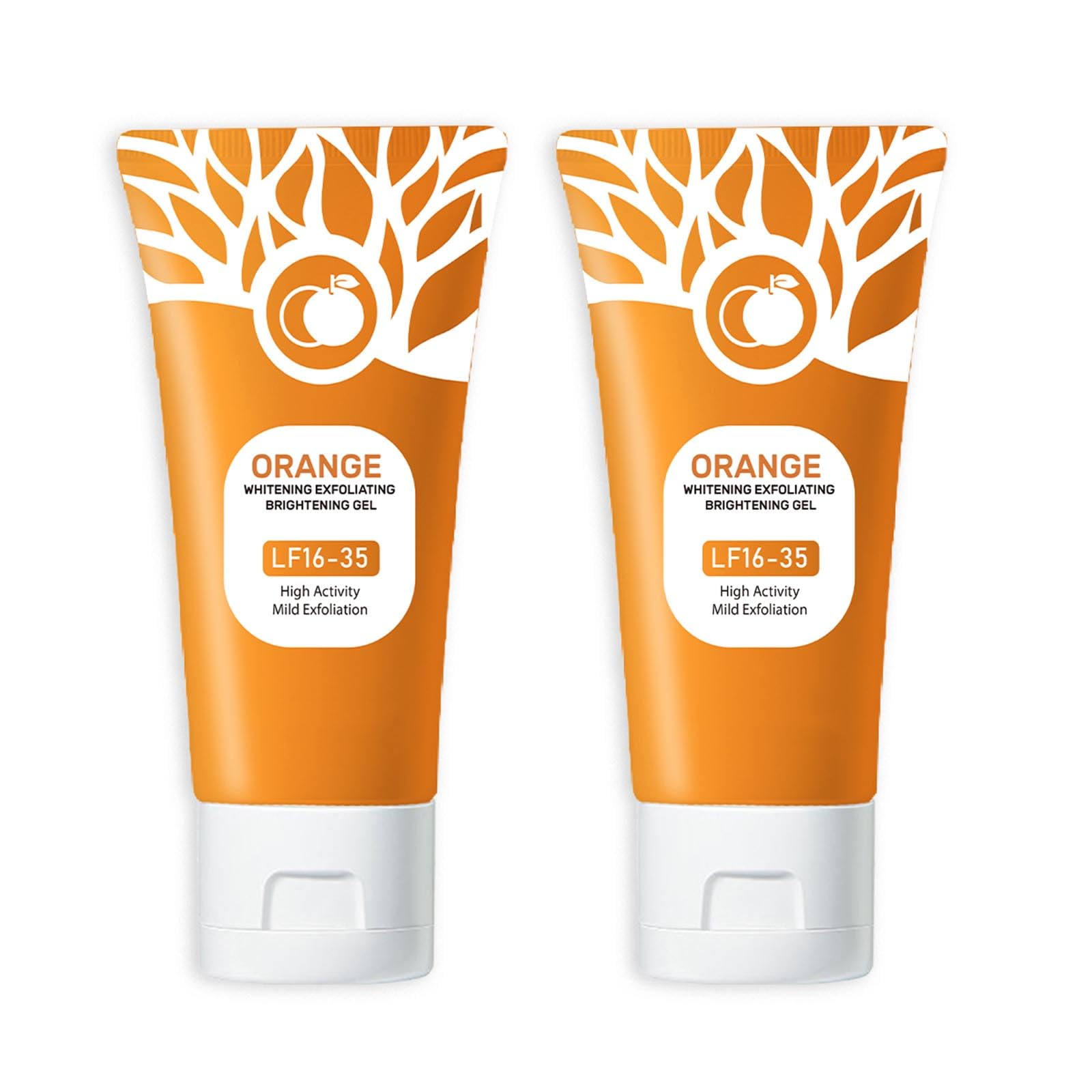 Packaging front of Ezyuanchly Orange Exfoliating Gel