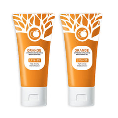 Packaging front of Ezyuanchly Orange Exfoliating Gel