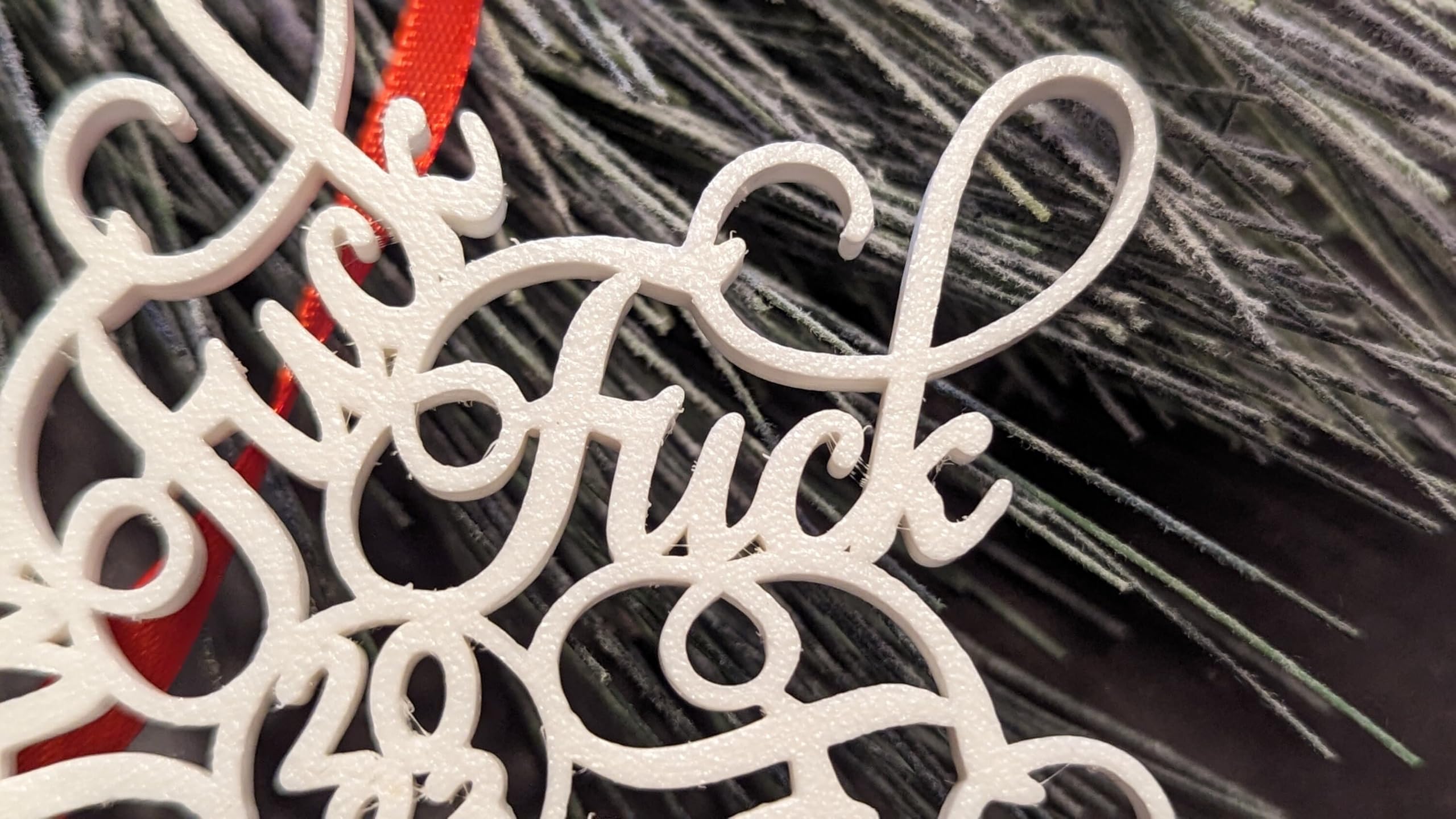 Homemade by a teacher and maker from NY snowflake ornament