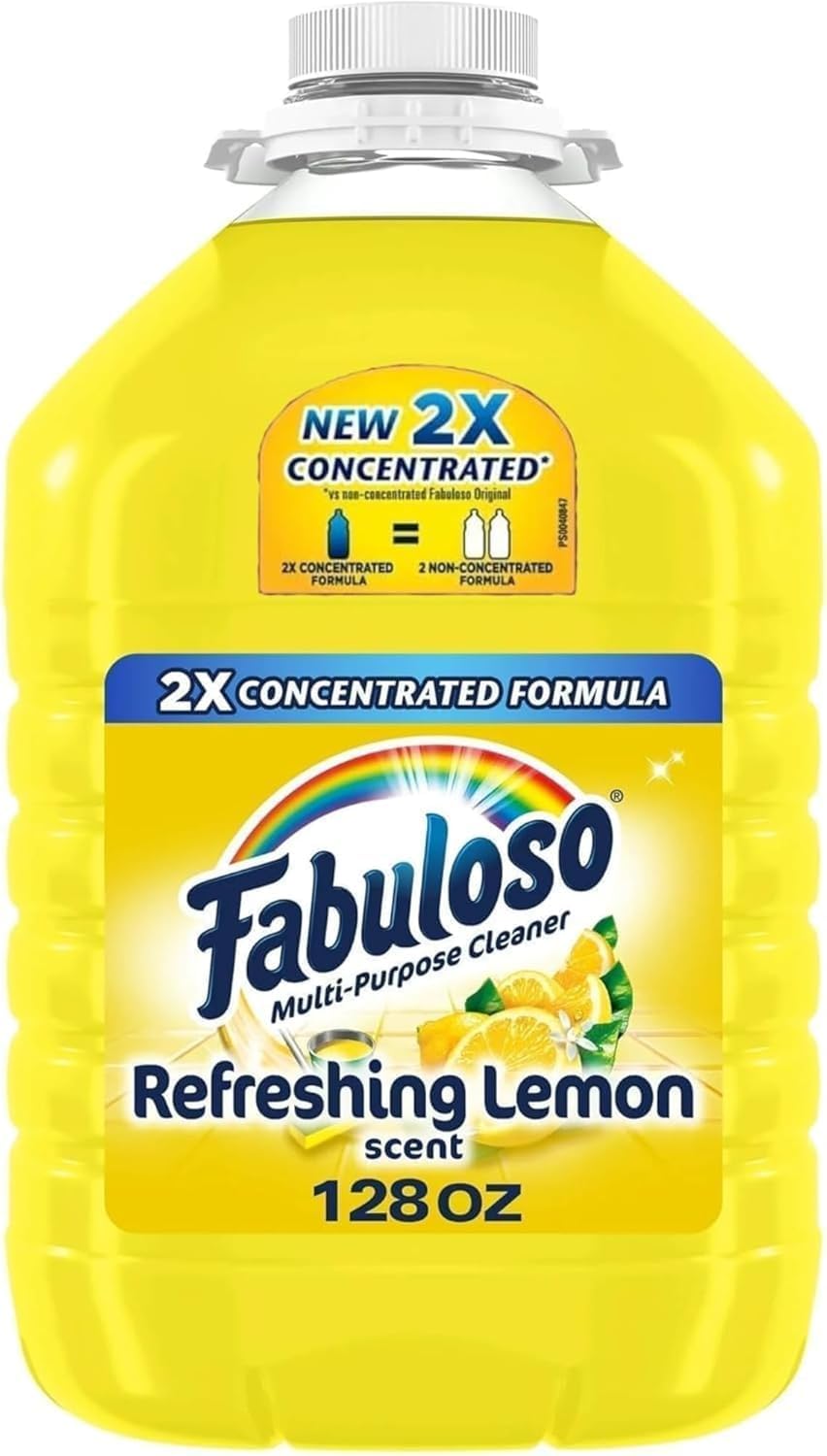 Fabuloso All Purpose Cleaner 128oz bottle for multipurpose surface cleaning