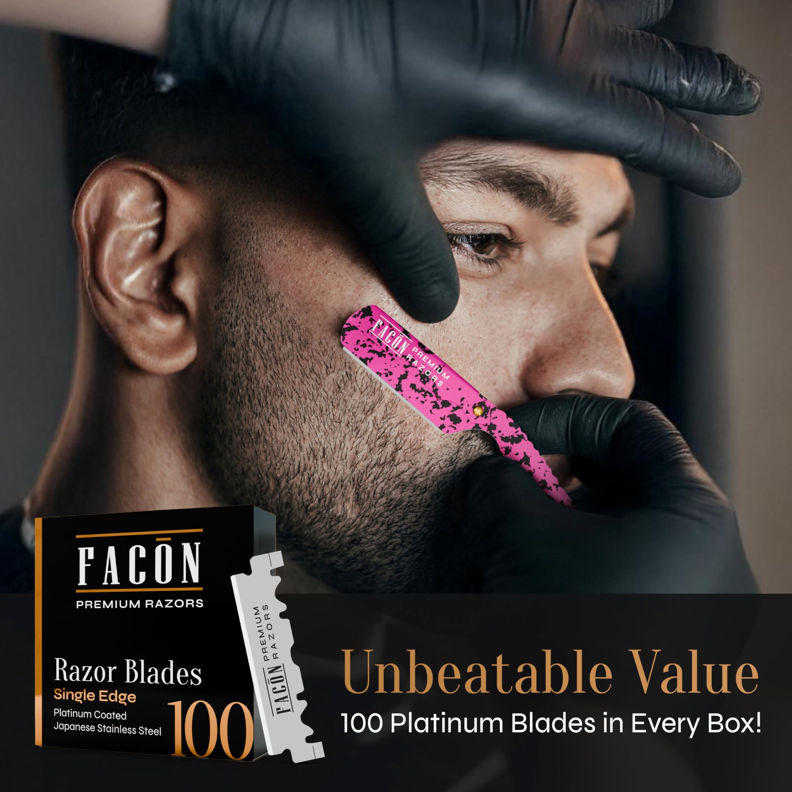 Facón ergonomic grip razor hand positioning