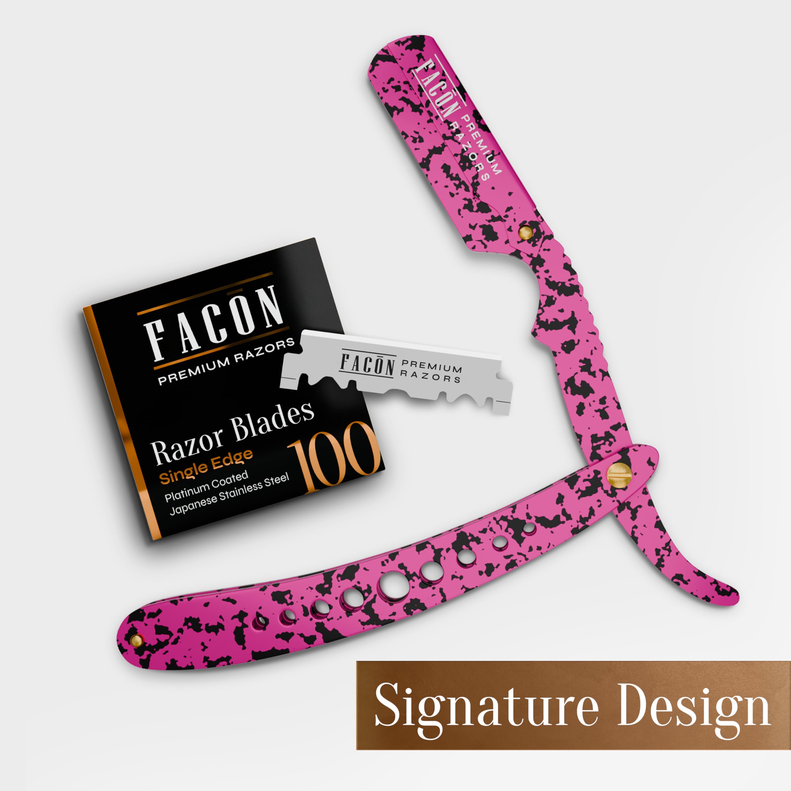 Facón premium barber razor for precise shave image
