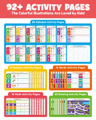 Disappearing ink refills and packs for handwriting practice