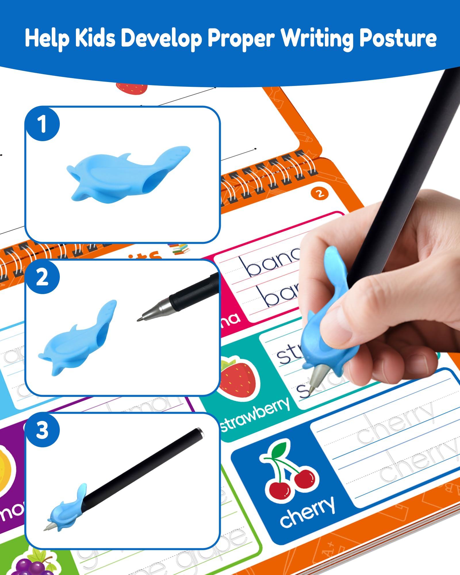 Grooved pages with 3D design for easy tracing