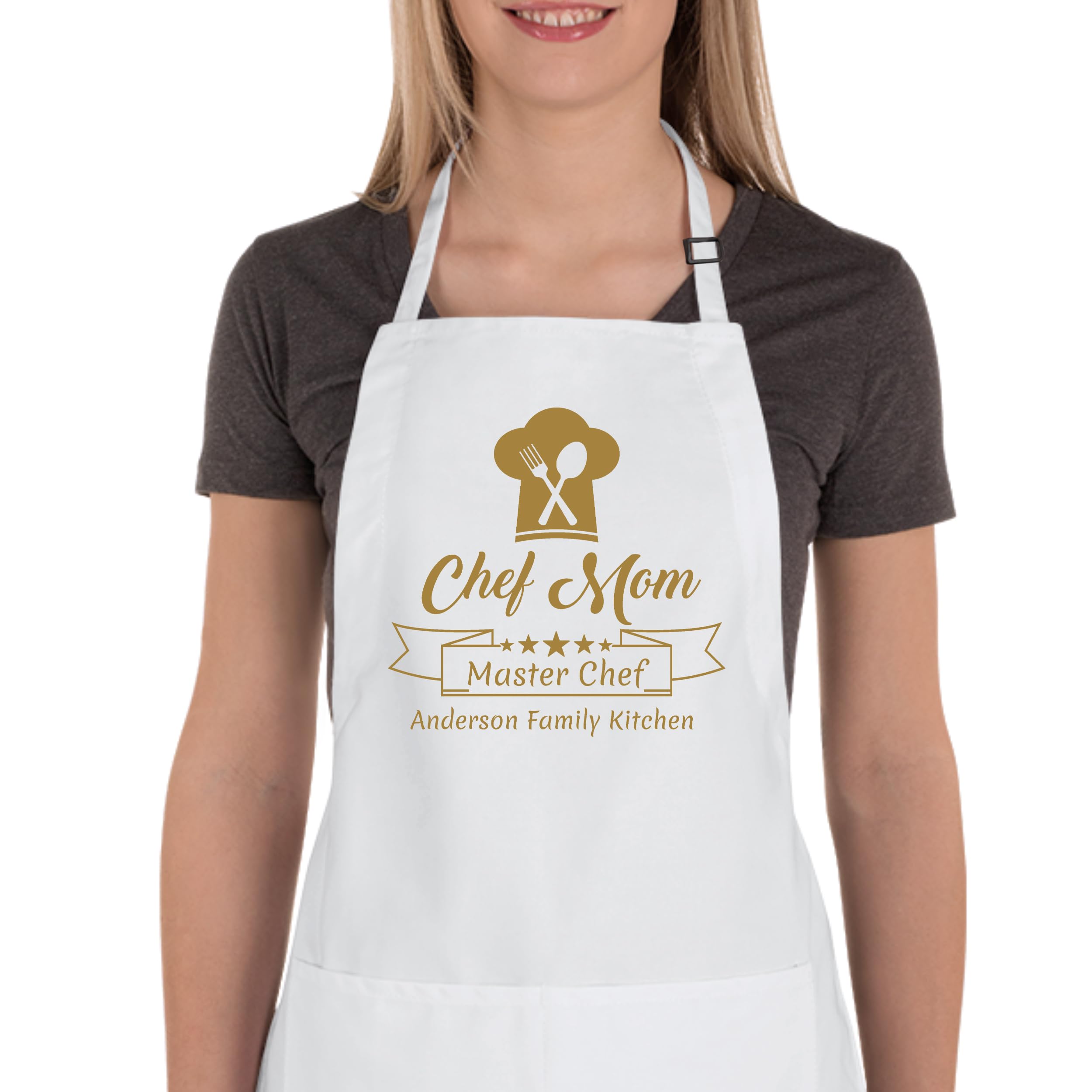USA made personalized kitchen apron