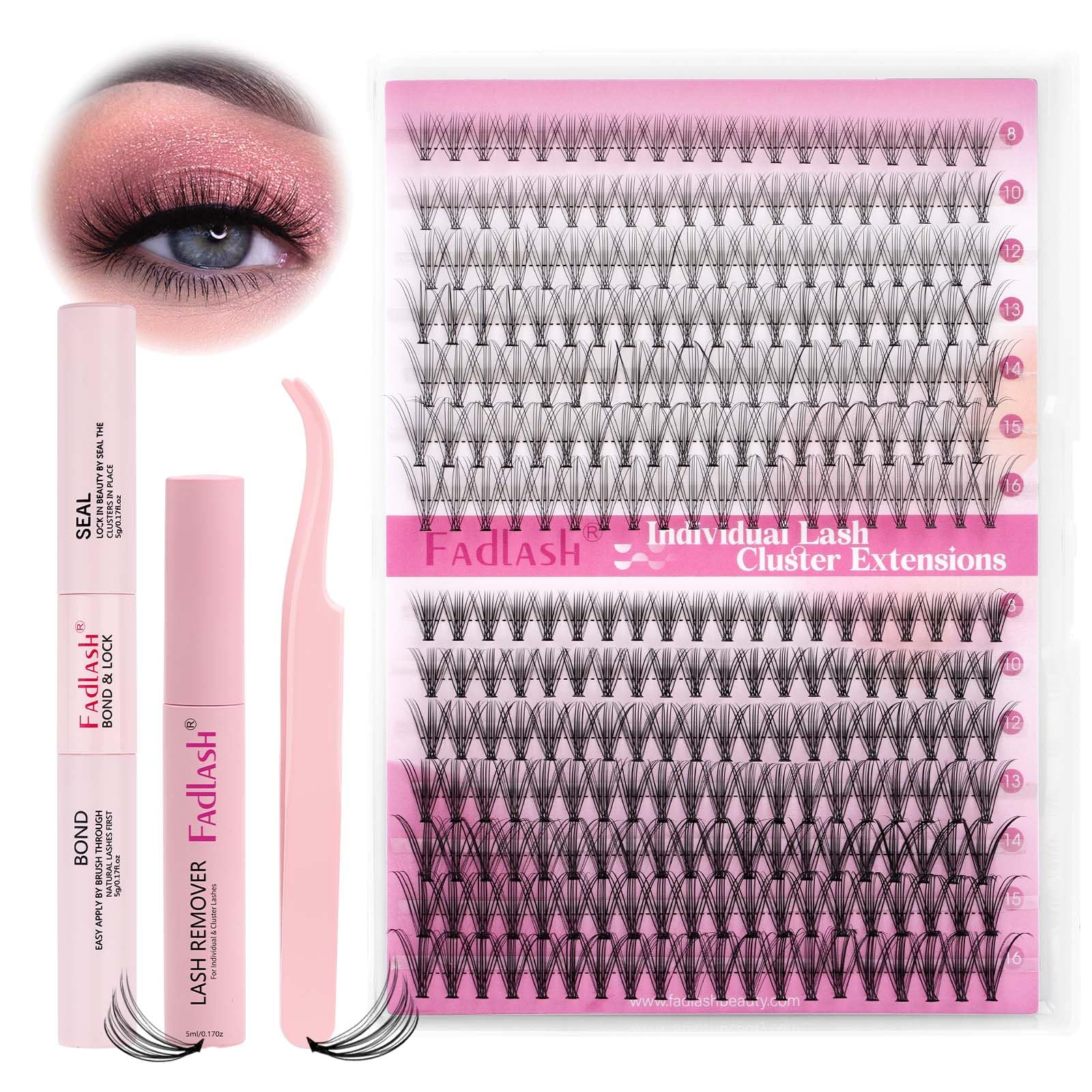 Waterproof long retention formula in kit