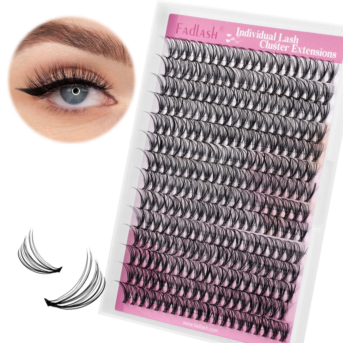 fadlash 20d wispy lash clusters product image