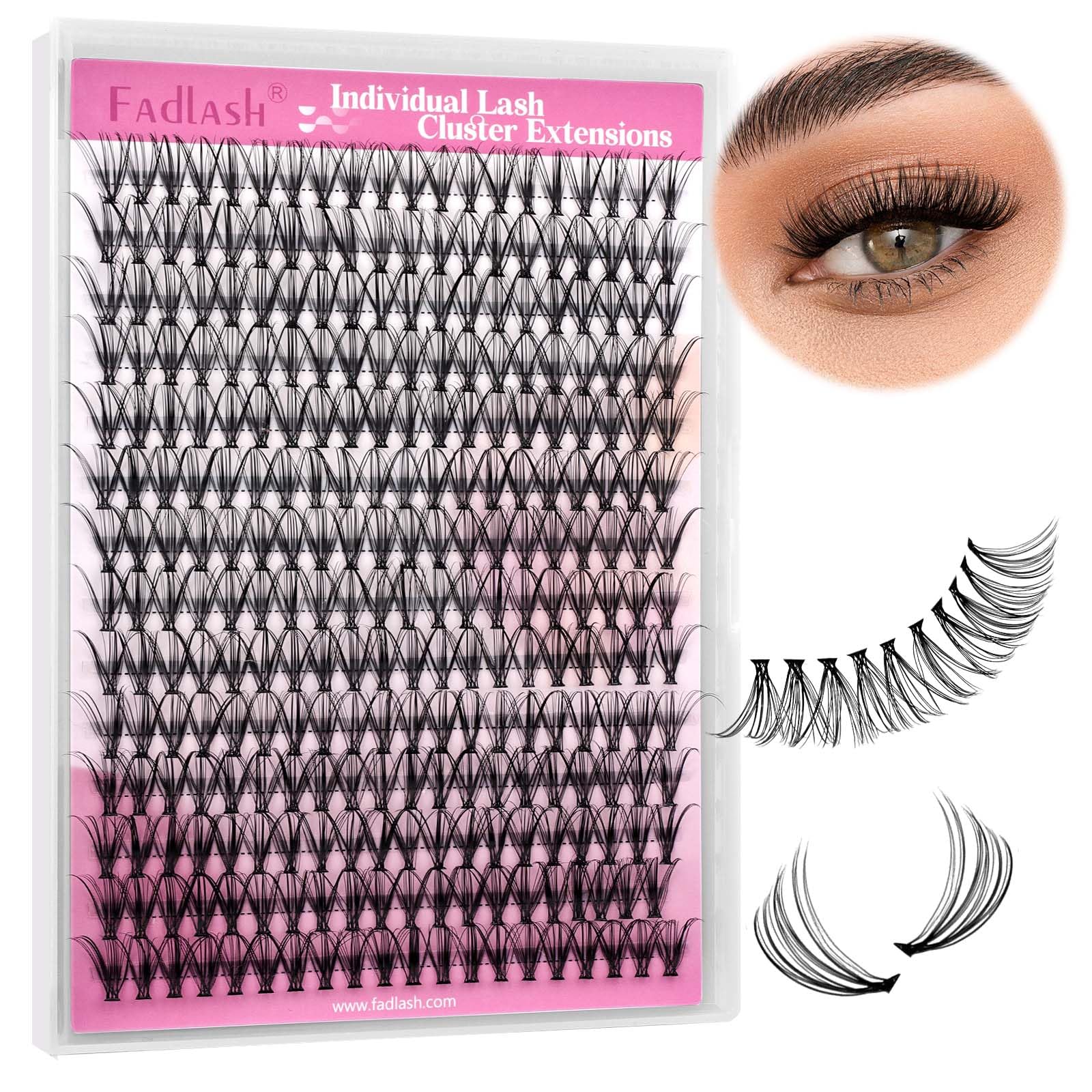 fadlash cluster lashes wholesale private label options