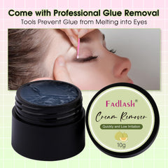 Acetone-free eyelash extension remover Japanese formula