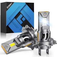 FAHREN Upgraded H7 LED Bulbs 40000LM 6500K white light