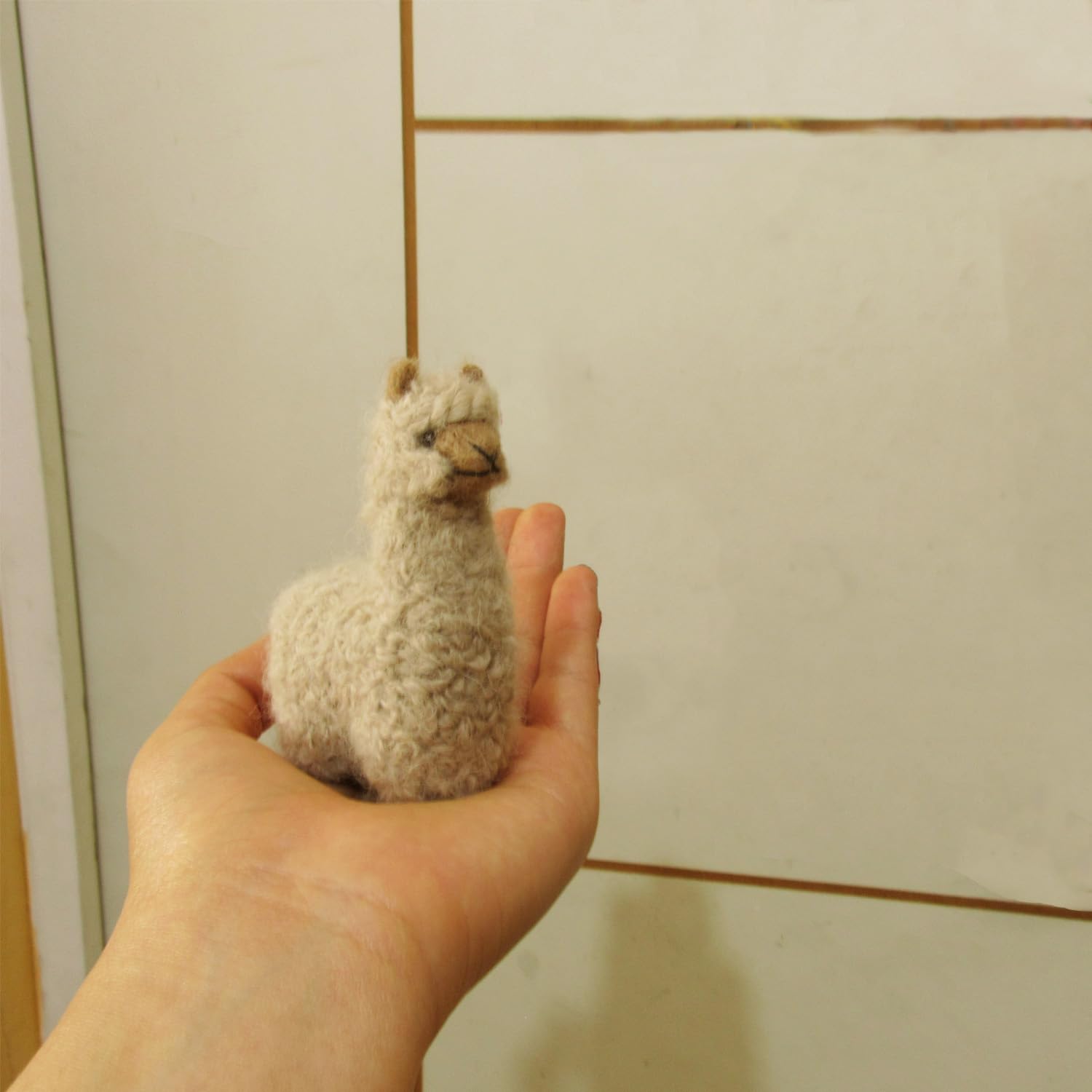 Fair trade alpaca ornament crafted by Peruvian artisans