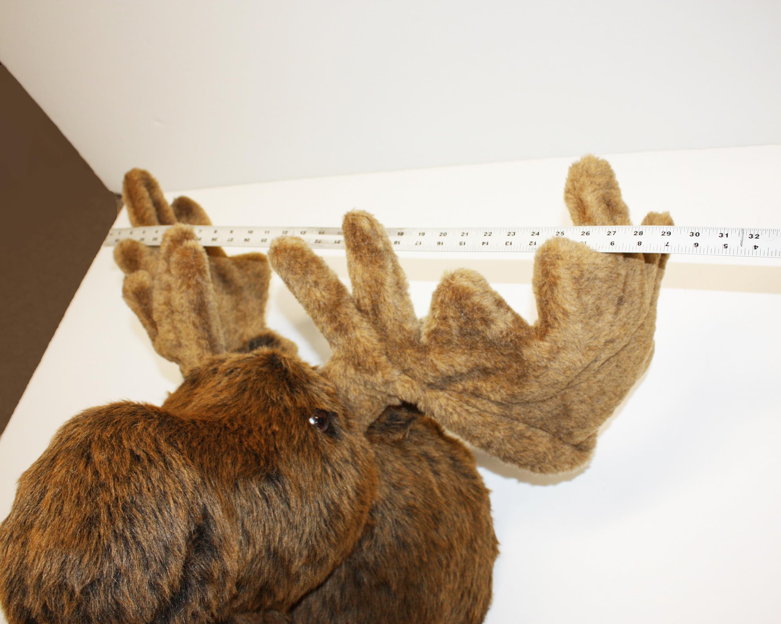 Dark brown faux fur texture on Fairgame Moose Jack
