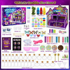 Fairy Magic Potions Kit for Kids includes recipe book and wand