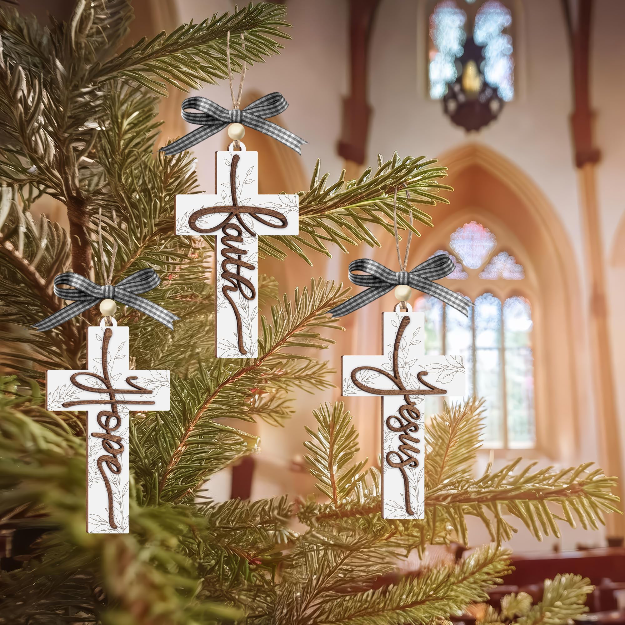 Faith Hope Jesus ornament religious gift