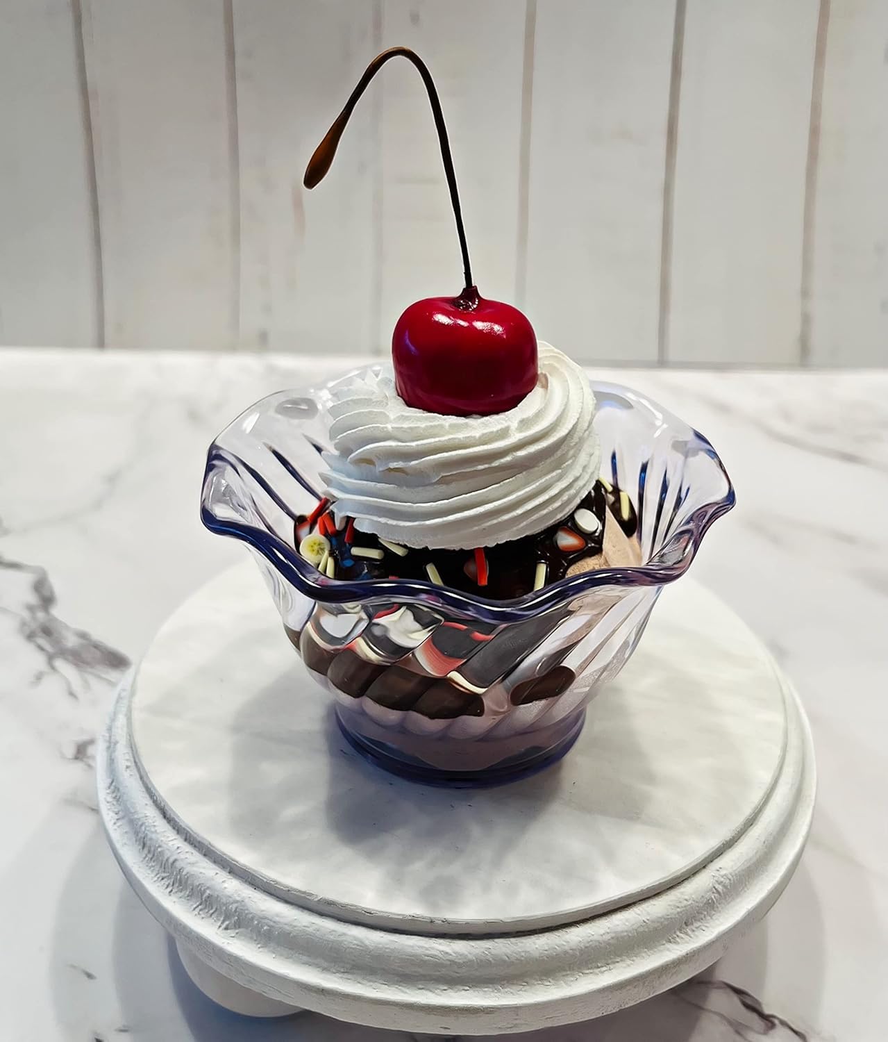 Decorative artificial dessert by Dezicakes for home or business