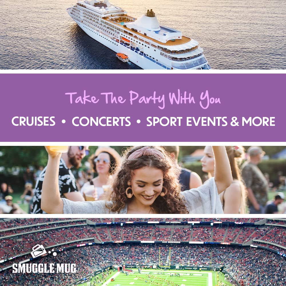 Cruise luggage disguise bottles for discreet travel