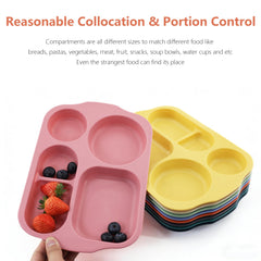 microwave and dishwasher safe plate BPA-free material