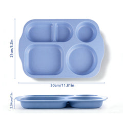 unbreakable lightweight plates made from wheat straw fiber and PP