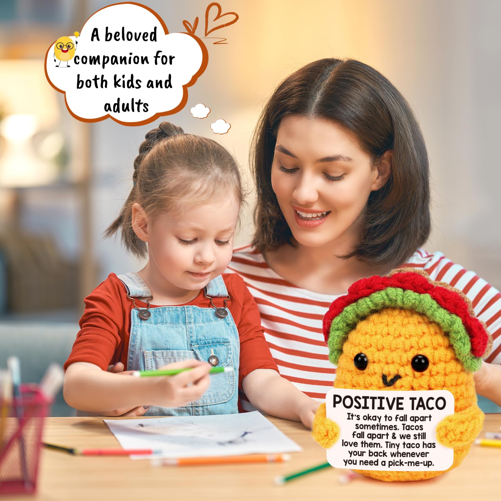 Fall gift idea mini taco for friends or coworkers