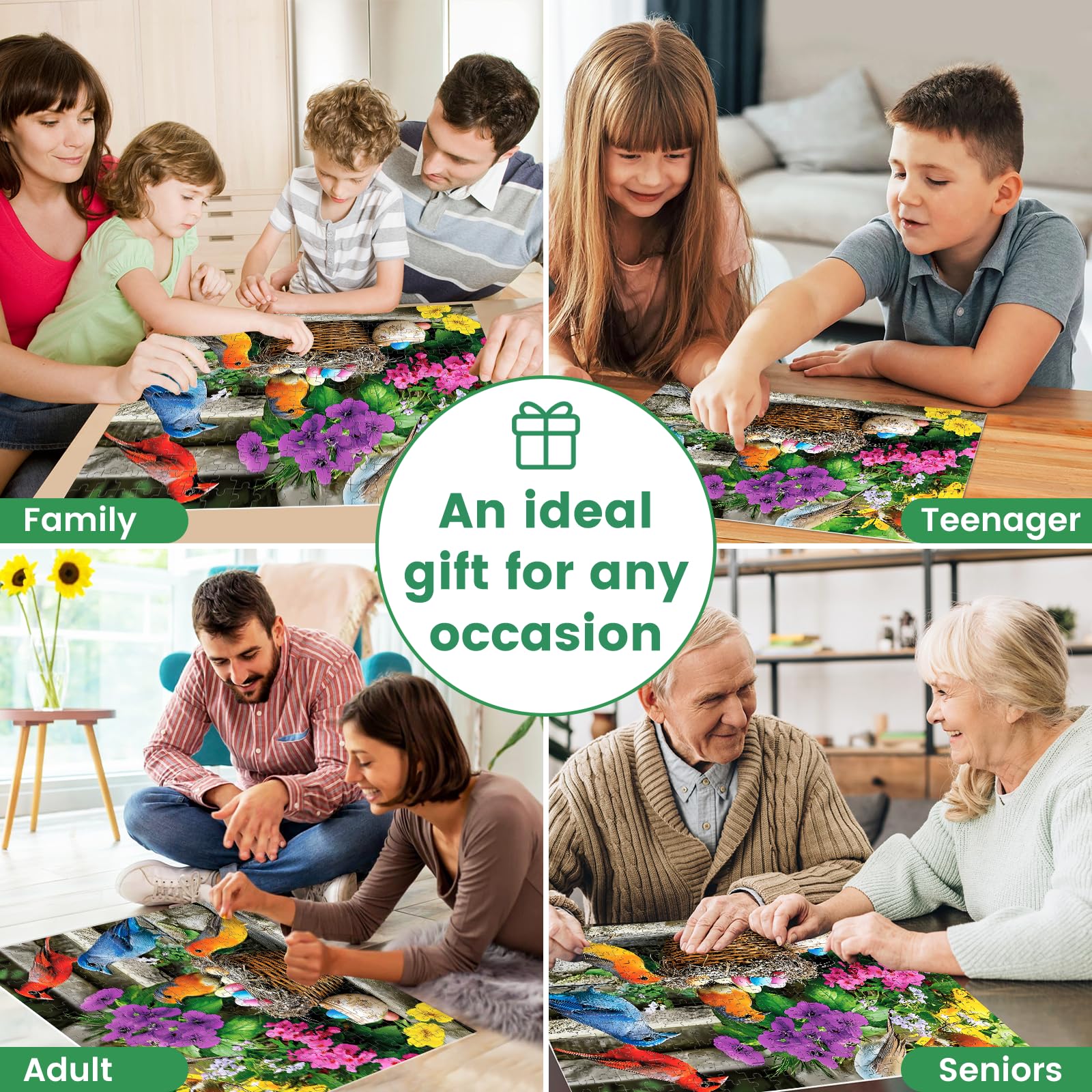 family friendly puzzle for evenings