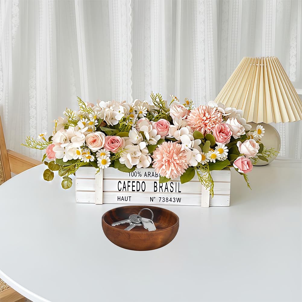 Indoor outdoor versatile wood bowl for entertaining