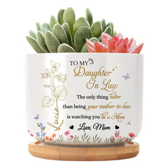 Family Love Blooms Forever mom flower shadow box with names