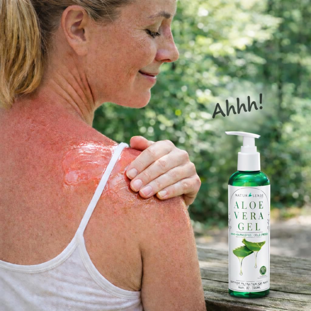 Family-made in the USA aloe vera gel packaging