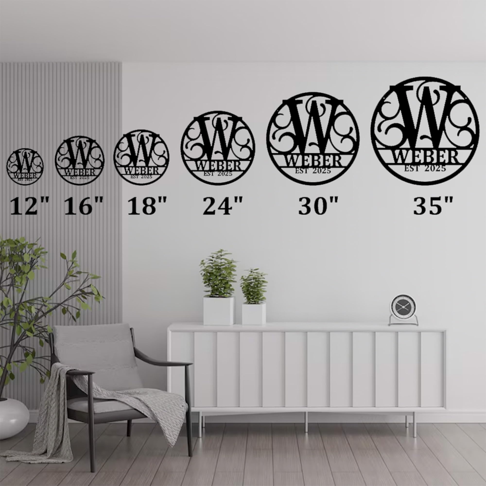 Family Name Sign outdoor name sign for entryway