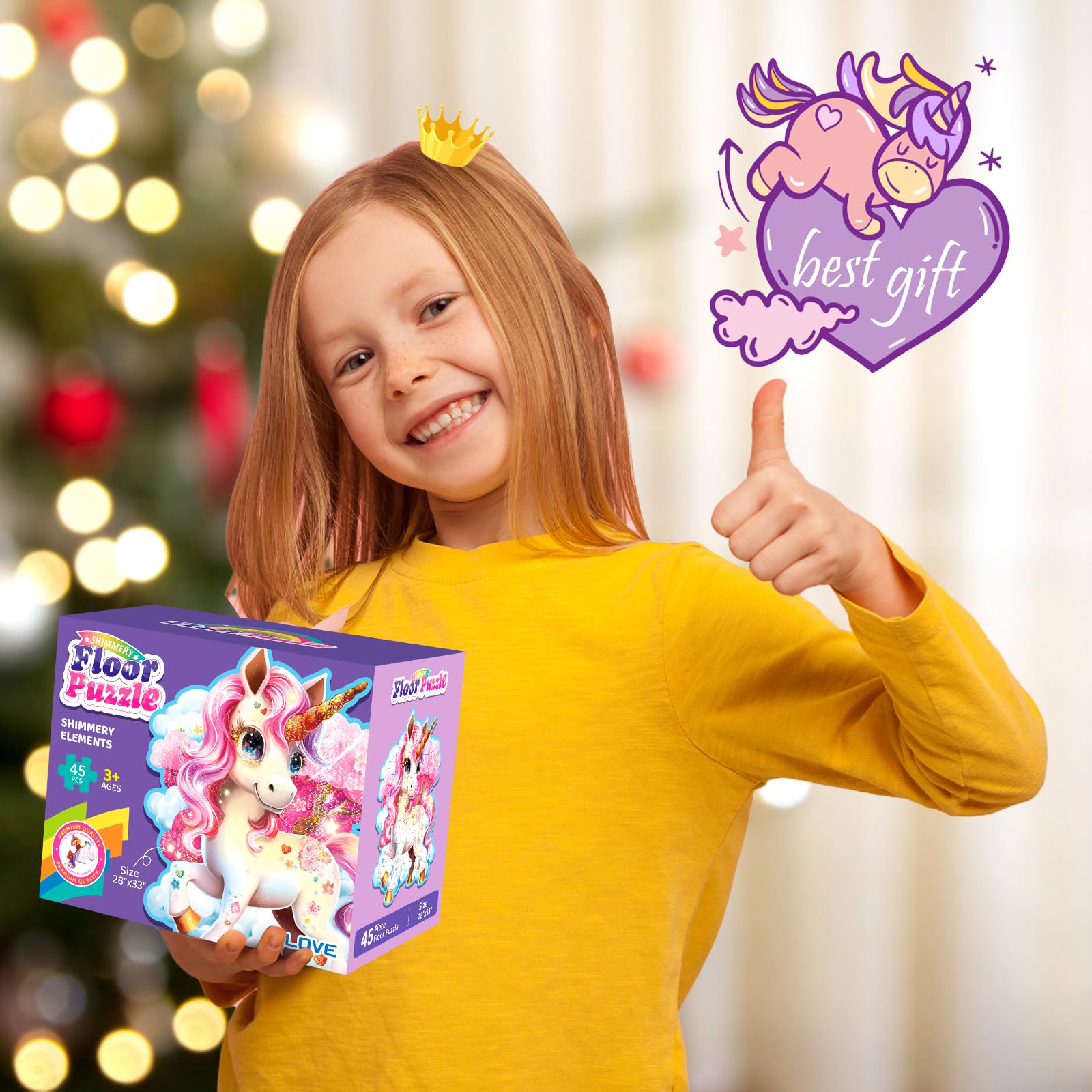 Giftable puzzle for birthdays Easter Thanksgiving