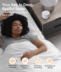 34 soothing sounds options on FamiSym device