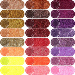 Holographic glitter powder kit for body makeup