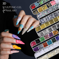 FANDAMEI metal beads silver and gold included