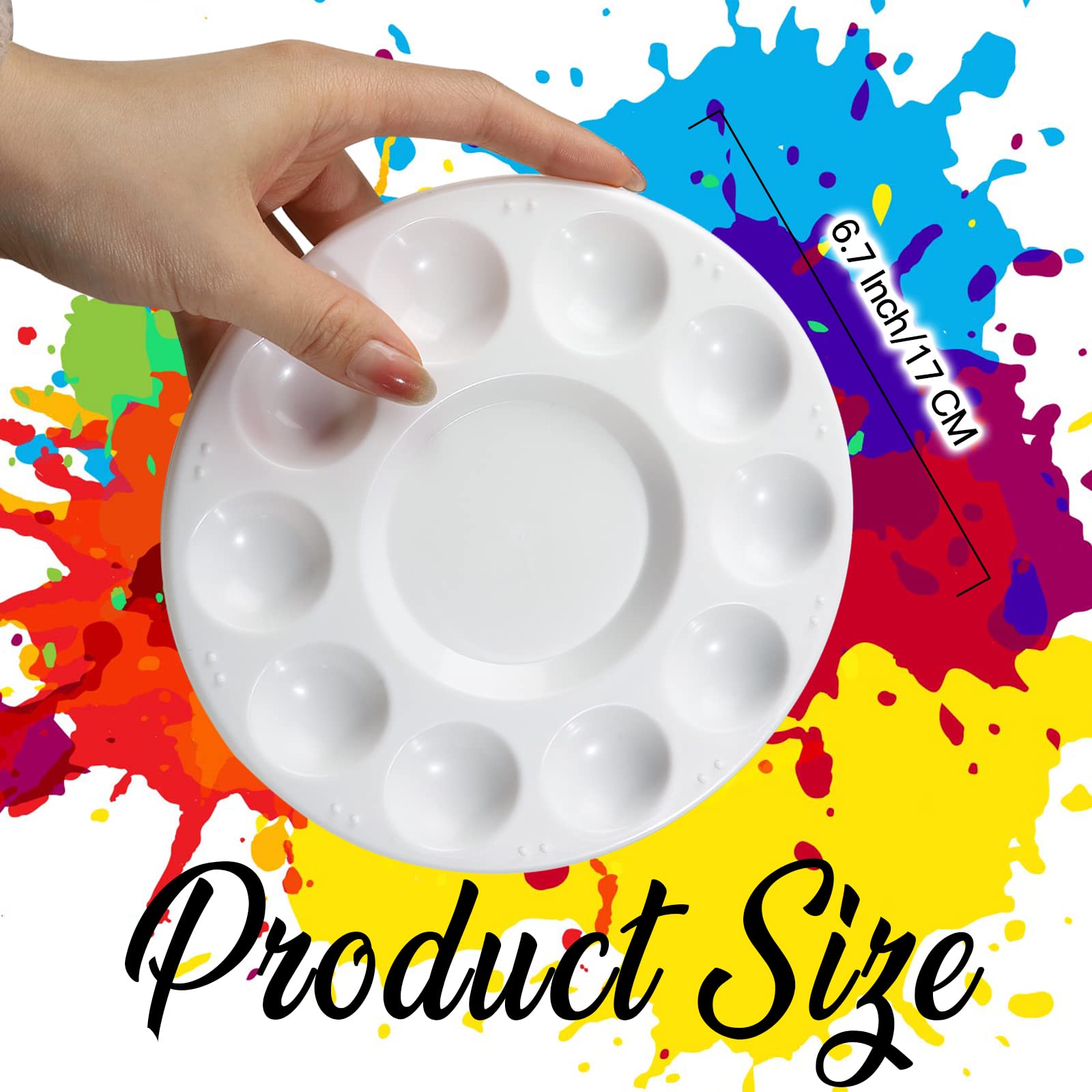 20 plastic palettes for kids and adults