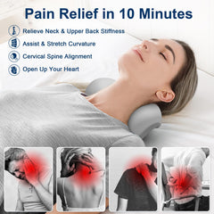 Fanlecy chiropractic pillow for spine alignment
