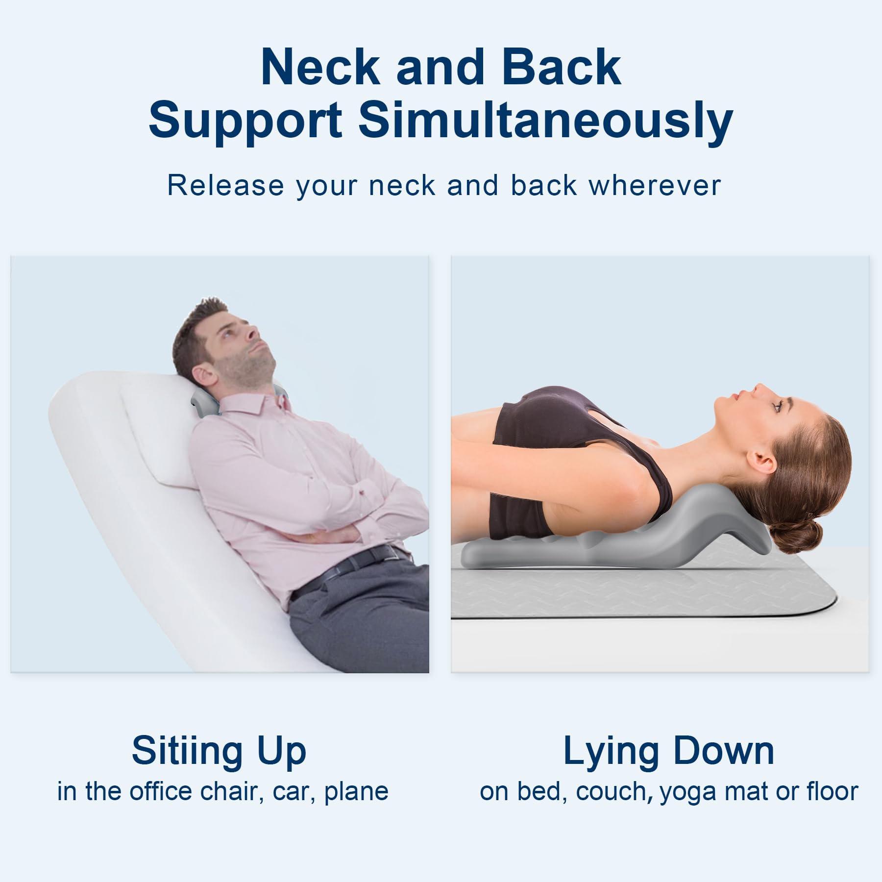 Fanlecy ergonomic neck support design