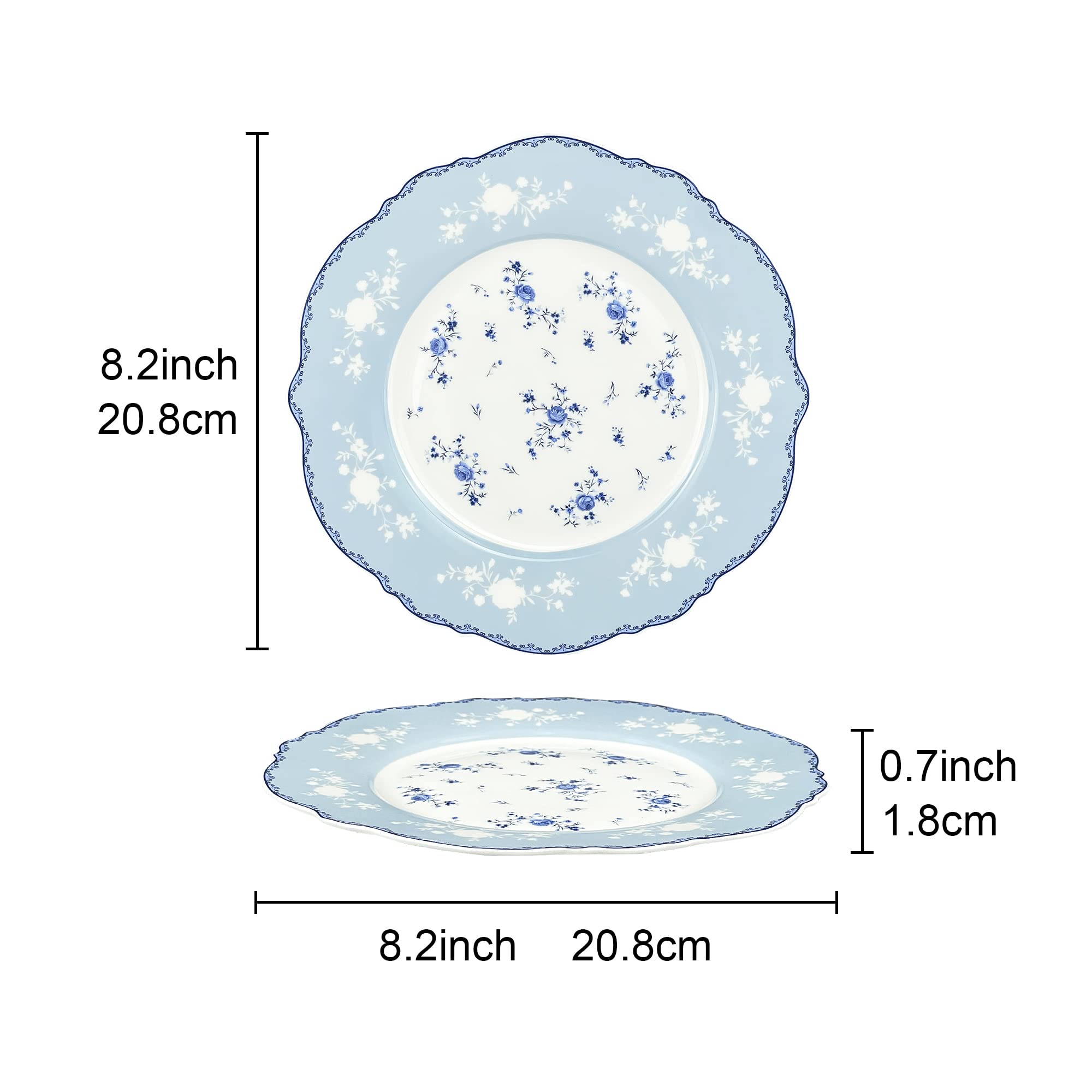 Gift-ready Fanquare plate set packaged in a box