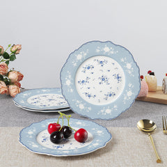 Lead-free microwave safe porcelain plates