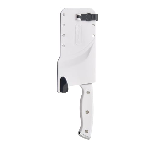 Stain and corrosion resistant blade on Farberware cleaver