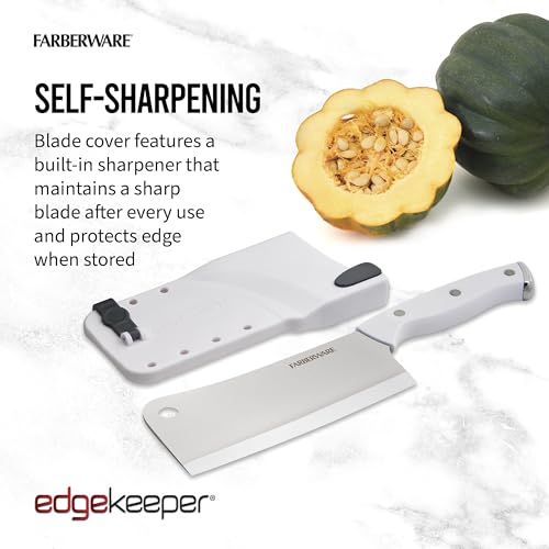 EdgeKeeper protective sheath on Farberware cleaver