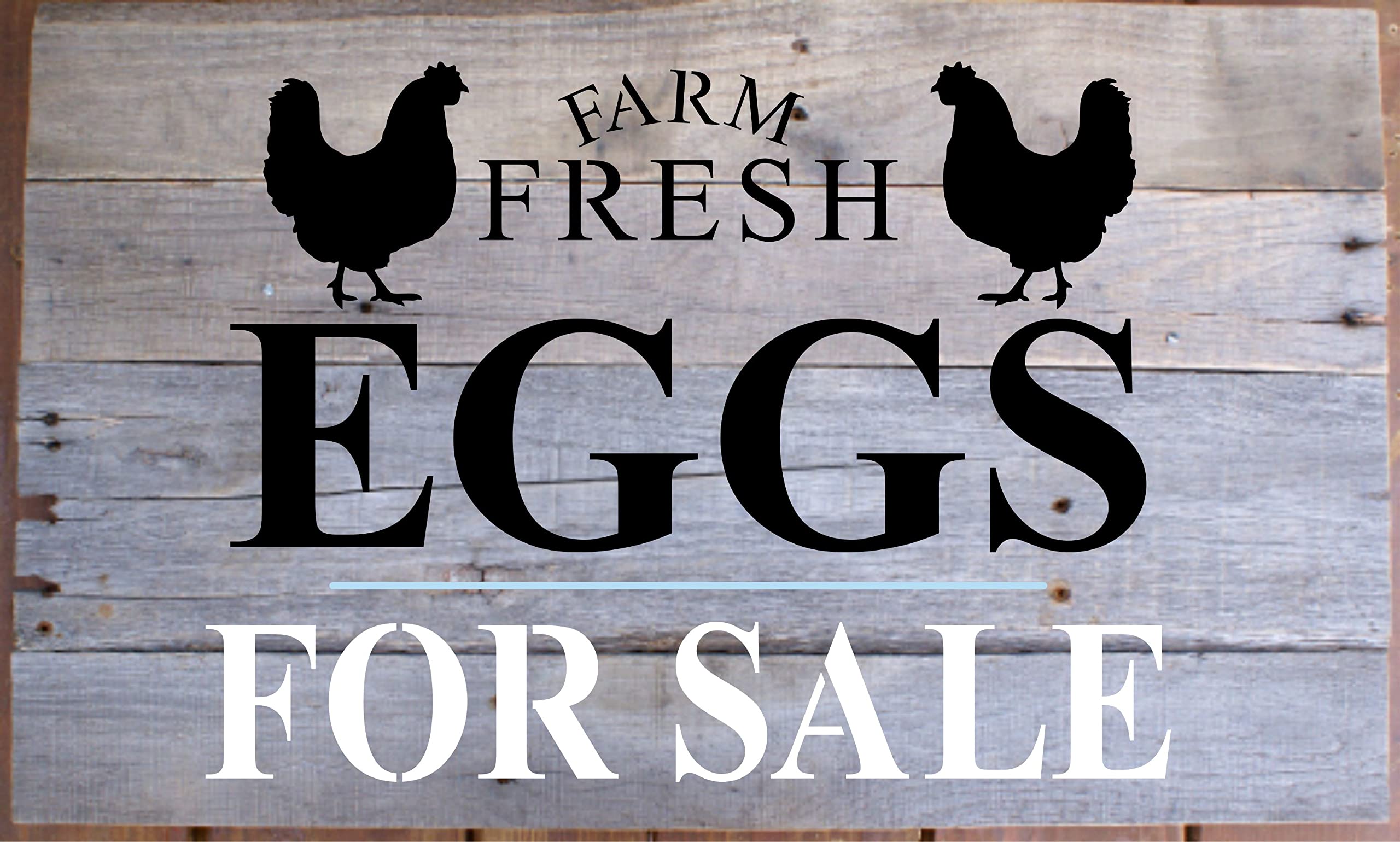 Clear 10 Mil Plastic Stencil for farm sign alignment
